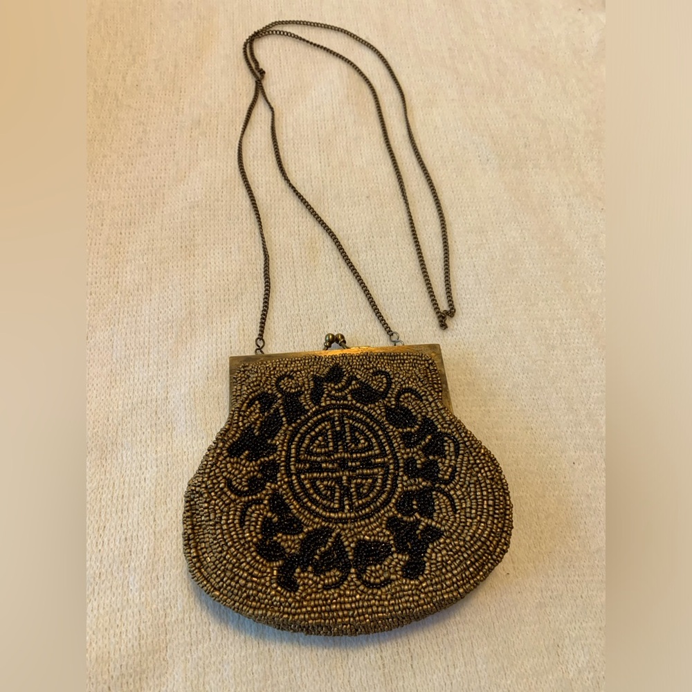 Vintage Beaded Purse Evening Bag